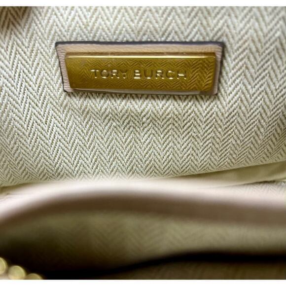 Tory Burch Kira Tri Color Quilted Leather Camera Bag - Picture 11 of 12